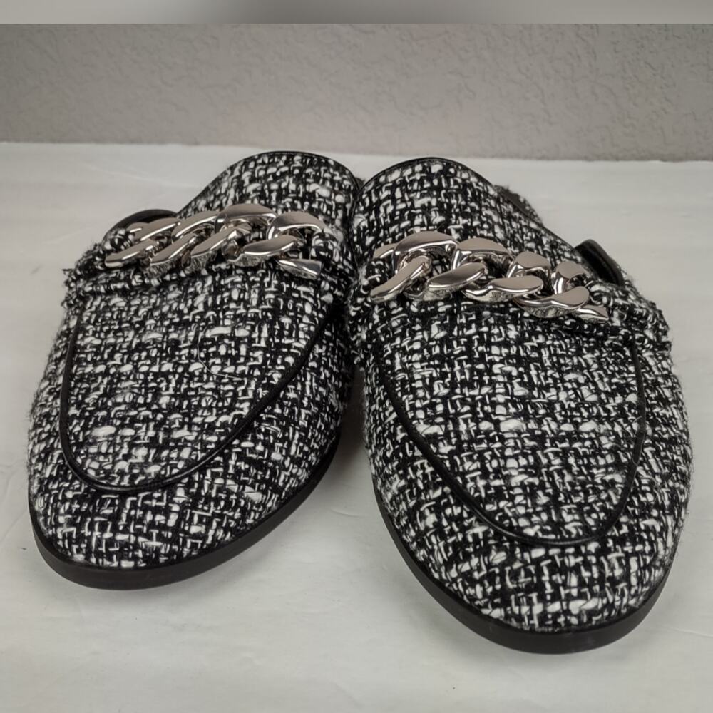 Lane Bryant Dream Cloud Boucle & Chain Slip-On Mule Size 11 W - Picture 10 of 12